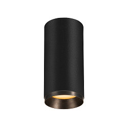 LED Ceiling luminaire NUMINOS CL DALI M, 2700K, 24°, 1925lm, black/black