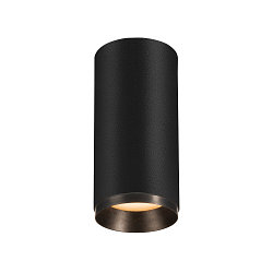 LED Ceiling luminaire NUMINOS CL DALI M, 3000K, 60°, 1870lm, black/black