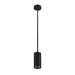 LED Pendant luminaire NUMINOS PD DALI M, 2700K, 24°, 1925lm, black/black