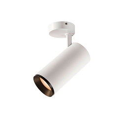 LED Ceiling luminaire NUMINOS SPOT DALI L, 2700K, 60°, 2475lm, white/black