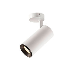 LED Ceiling luminaire NUMINOS SPOT DALI L, 4000K, 60°, 2715lm, white/black