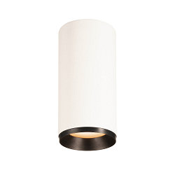 LED Ceiling luminaire NUMINOS CL DALI L, 3000K, 24°, 2430lm, white/black