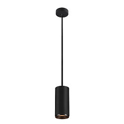 Luminaire à suspension NUMINOS PD DALI L contrôlable par DALI IP20, noir