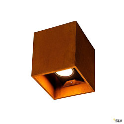 Luminaire mural dextrieur RUSTY UP/DOWN WL angulaire IP65, anthrazit, rouille 