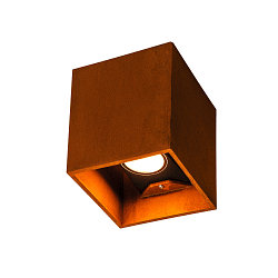 Luminaire mural d'ext�rieur RUSTY UP/DOWN WL angulaire IP65, anthrazit, rouille 