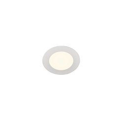 LED Ceiling recessed luminaire SENSER 12 DL, round, 6W, 470lm, IP20, white, 4000K