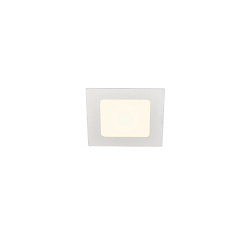 Plafonnier encastr� SENSER 12 DL angulaire IP20, blanche