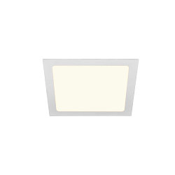 Plafonnier encastr� SENSER 24 DL angulaire IP20, blanche