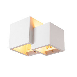 Luminaire mural PLASTRA WL CUBES IP20, blanche