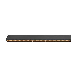 LED Wall luminaire DIRETO 60 WL, CCT switch, 2700/3000K, 590/625lm, IP20, black matt