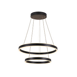Luminaire � suspension ONE DOUBLE PHASE UP/DOWN 2 voies, CCT Switch IP20, laiton gradable
