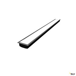 Accessories for LED Strip GRAZIA 60 Recessed profile, IP20, 1,5m, black