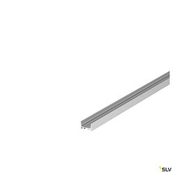 Accessories for LED Strip GRAZIA 20 Surface profile flat, 1,5m, IP20, flat, 1,5m, aluminum