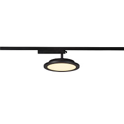 1-Projecteur monophas� PANEL TRACK rond IP20, noir 