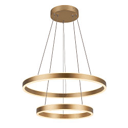 Luminaire � suspension ONE DOUBLE PHASE UP/DOWN 2 voies, CCT Switch IP20, laiton gradable