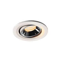 Plafonnier encastr� NUMINUS MOVE S IP20, chrome, blanche
