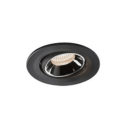 Plafonnier encastr� NUMINUS MOVE S IP20, chrome, noir 