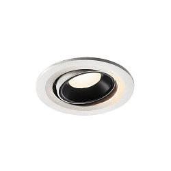 Plafonnier encastr� NUMINUS MOVE S IP20, noir , blanche