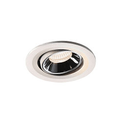 Plafonnier encastr� NUMINUS MOVE S IP20, chrome, blanche