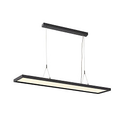 Luminaire � suspension WORKLIGHT DALI haut bas, contr�lable par DALI, UGR < 19 IP20, noir gradable
