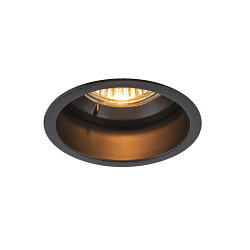 Plafonnier encastré HORN GU10 GU10 IP20/IP44, noir 