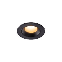 Plafonnier encastr� NUMINOS XS IP20/IP44, noir 