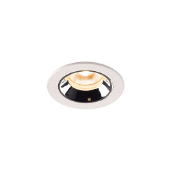 Plafonnier encastr� NUMINOS XS IP20/IP44, chrome, blanche