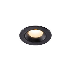Plafonnier encastr� NUMINOS XS IP20/IP44, noir 