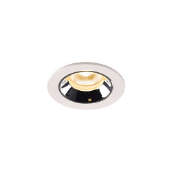 Plafonnier encastr� NUMINOS XS IP20/IP44, chrome, blanche