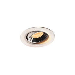 Plafonnier encastr� NUMINOS MOVE XS IP20, chrome, blanche