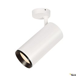 LED Ceiling luminaire NUMINOS SPOT DALI XL, 36W, 3000K, 24, white / black