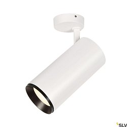 LED Ceiling luminaire NUMINOS SPOT DALI XL, 36W, 4000K, 24, white / black