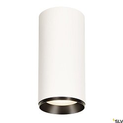 LED Ceiling luminaire NUMINOS DALI XL, 36W, 4000K, 24, white / black