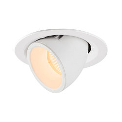 LED Ceiling recessed luminaire NUMINOS® GIMBLE M, 2700K, 20°, white