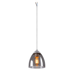 Luminaire à suspension PARA CONE GL GU10 GU10 IP20, transparent, blanche