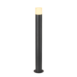 Lampadaire d'extérieur GRAFIT 90 POLE rond, avec diffuseur E27 IP44, anthrazit gradable