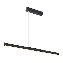 Luminaire � suspension ONE LINEAR 100 PHASE UP/DOWN IP20, noir gradable