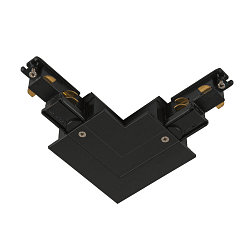 Connecteur en L triphas� S-TRACK PHASE & DALI version pour montage encastr�, contr�lable par DALI, terre � gauche