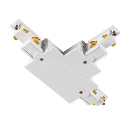 Connecteur en T triphas� S-TRACK PHASE & DALI version pour montage encastr�, contr�lable par DALI, terre � gauche