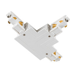 Connecteur en T triphas� S-TRACK PHASE & DALI version pour montage encastr�, contr�lable par DALI, terre droite