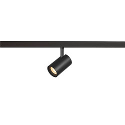 Projecteur sur rail NUMINOS� XS TRACK 48V contr�lable par DALI IP20, noir gradable