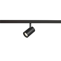Projecteur sur rail NUMINOS� XS 48V DALI 2 20� pivotant, contr�lable par DALI IP20, noir mat gradable