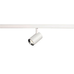 Projecteur sur rail NUMINOS� XS 48V DALI 2 20� pivotant, contr�lable par DALI IP20, blanc mat gradable
