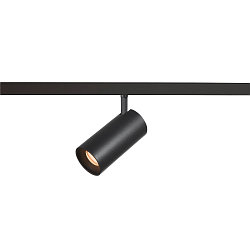 Projecteur sur rail NUMINOS� S TRACK 48V contr�lable par DALI IP20, noir gradable