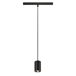 Luminaire � suspension NUMINOS� XS TRACK 48V contr�lable par DALI IP20, chrome, noir gradable