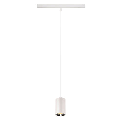 Luminaire � suspension NUMINOS� XS TRACK 48V contr�lable par DALI IP20, chrome, blanche gradable