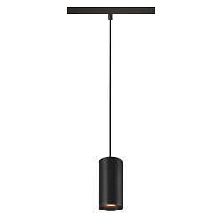 Luminaire � suspension NUMINOS� S TRACK 48V contr�lable par DALI IP20, noir gradable