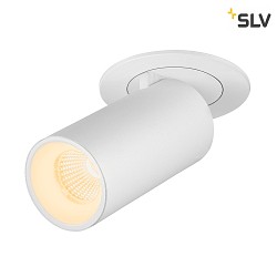 ceiling recessed luminaire NUMINOS® PROJECTOR S cylindrical, white