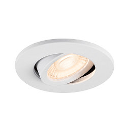 Capot UNIVERSAL DOWNLIGHT MOVE rond, pivotant, blanche