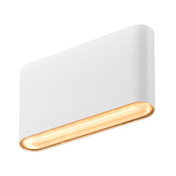 Luminaire mural d'extérieur OVAL 14 WL IP65, blanche